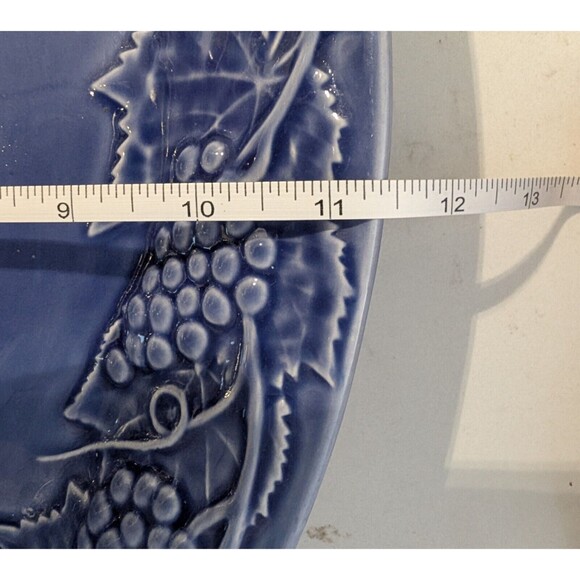 Bordallo Pinheirol Blue Grape Platter - Picture 6 of 11